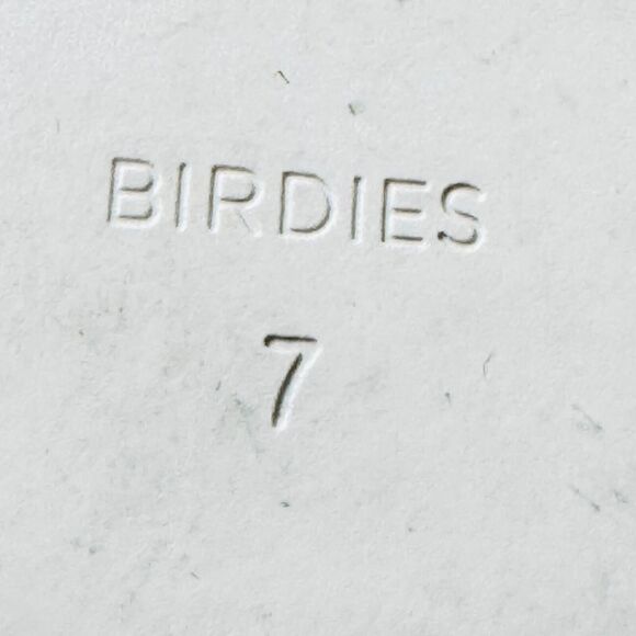 Birdies Shoes Womens 7 Gold Leather Slip On Loafers Flats Swift Casual Comfort - Picture 9 of 10